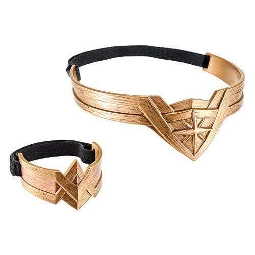 Wonder Woman Role-Play Headpiece and Arm Band Set           