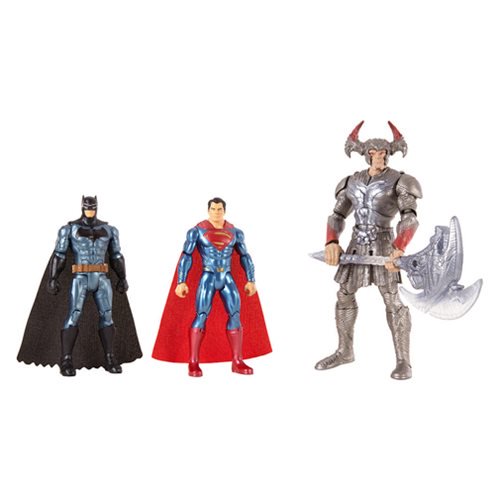 JL Movie Batman and Superman vs. Steppenwolf Figure 3-Pack  