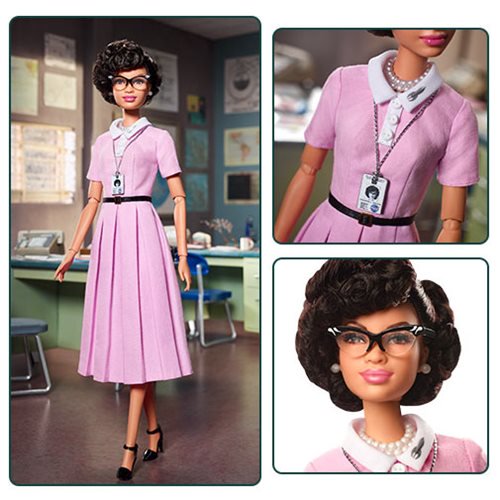 Barbie Katherine Johnson Inspiring Women Series Doll        