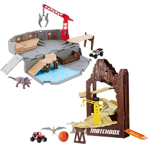 Jurassic World Matchbox Portable Playset Case               