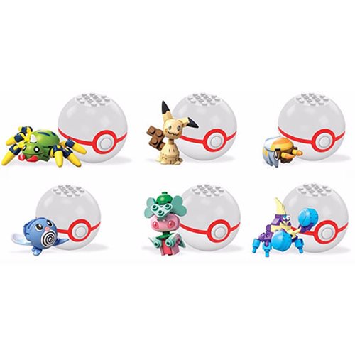 Mega Construx Pokemon Poke Ball Series 6 Case               