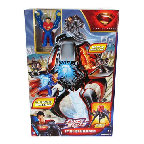 Superman Man of Steel Quickshots Battle Metropolis Playset  