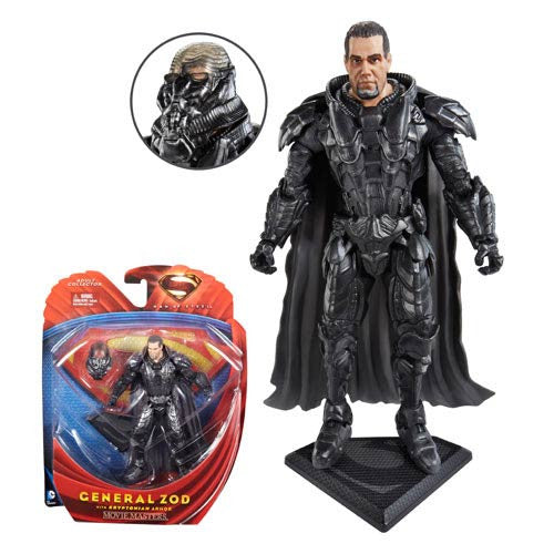 Superman Man of Steel Movie Masters Zod with Armor Figure   