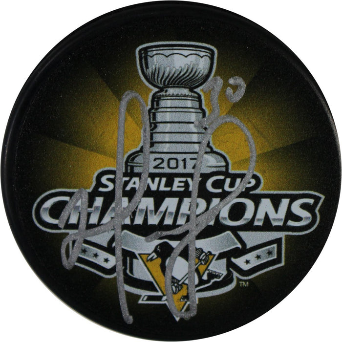 Matt Murray Signed Pittsburgh Penguins 2017 Stanley Cup Champions Puck (Fanatics Auth)