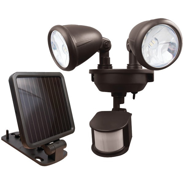 DUALHEAD SOLAR LIGHT BRNZ