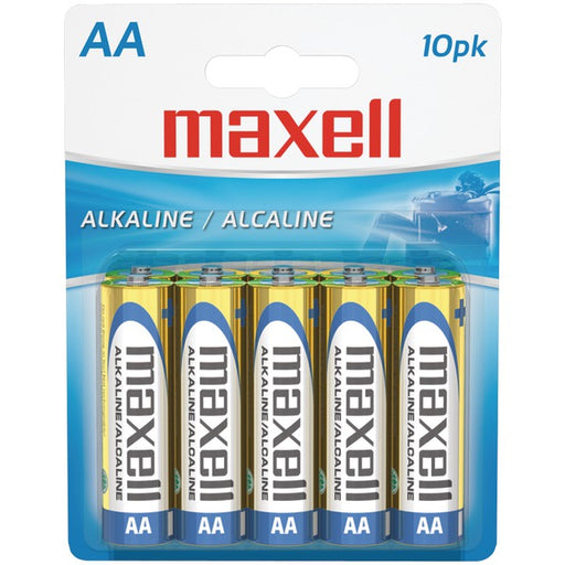 AA 10PK CARDED BATTERIES