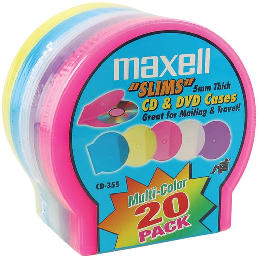 20 PK CD DVD JEWEL CS