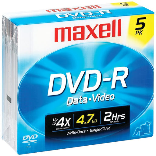 4.7GB DVD-R 5PK