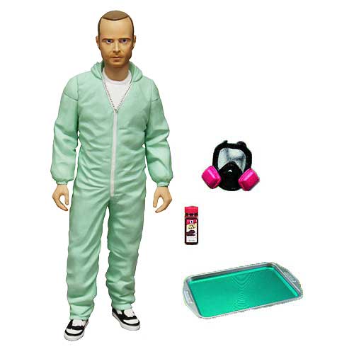 Breaking Bad Jesse Pinkman Blue Hazmat Suit 6-Inch Figure PX