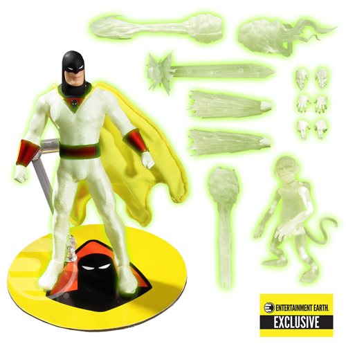 Space Ghost Glow-in-the-Dark One:12 Figure - EE Exclusive   