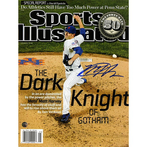 Matt Harvey Signed 5/20/2013 Sports Illustrated Magazine