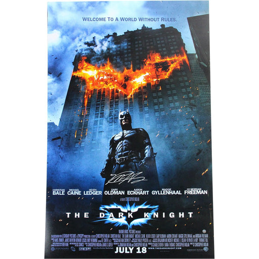 Matt Harvey Signed "The Dark Knight" 20x32 Movie Poster (MLB Auth)