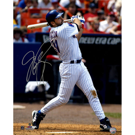 Mike Piazza Signed Mets Swing 16x20 Photo