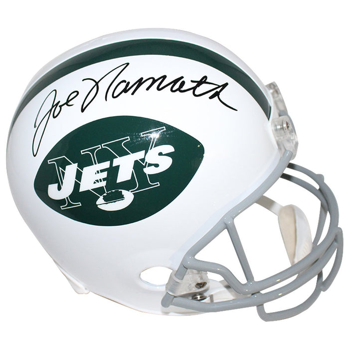 Joe Namath New York Jets Replica Throwback Helmet (Namath Holo)