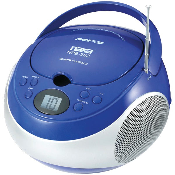 CD/MP3 PLYR W/AM/FM BLU