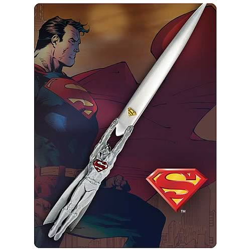 Superman Pewter Letter Opener                               