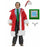 Christmas Vacation Santa Clark 8-Inch Clothed Action Figure 