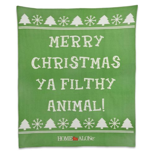 Home Alone Filthy Animal Fleece Blanket                     