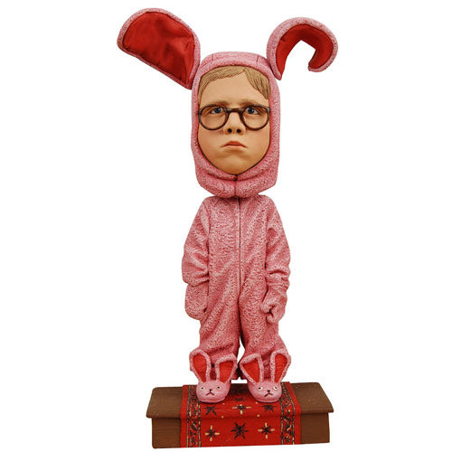 Christmas Story Ralphie Bunny Suit Bobble Head              