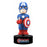 Captain America Marvel Comics Solar-Powered Bobble Head     