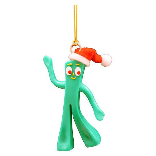 Gumby Figural Christmas Tree Dangler Ornament               