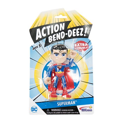 DC Comics Superman 4-Inch Action Bendables Action Figure    