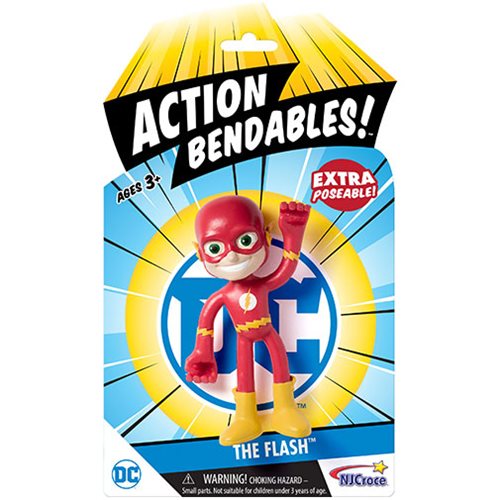 DC Comics The Flash 4-Inch Action Bendables Action Figure   