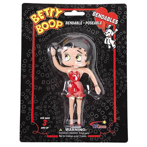 Betty Boop 5-Inch Bendable Figure                           