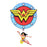 Wonder Woman 3-D Pendulum Wall Clock                        