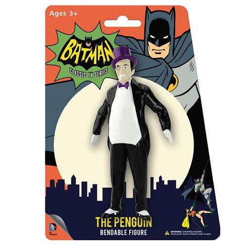 Batman TV Series The Penguin 5 1/2-Inch Bendable Figure     