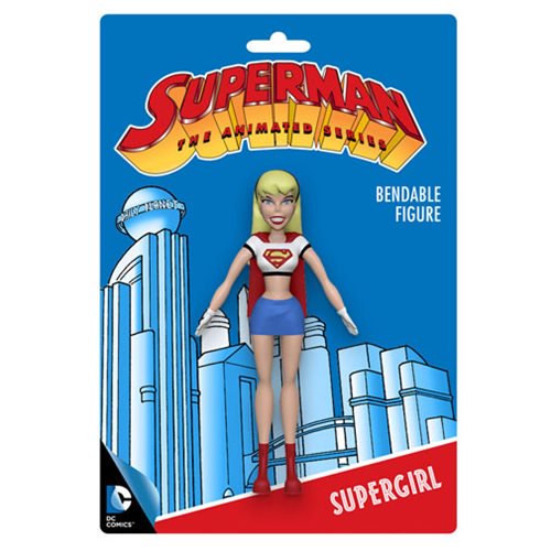 Superman: The Animated Series Supergirl Bendable Figure     