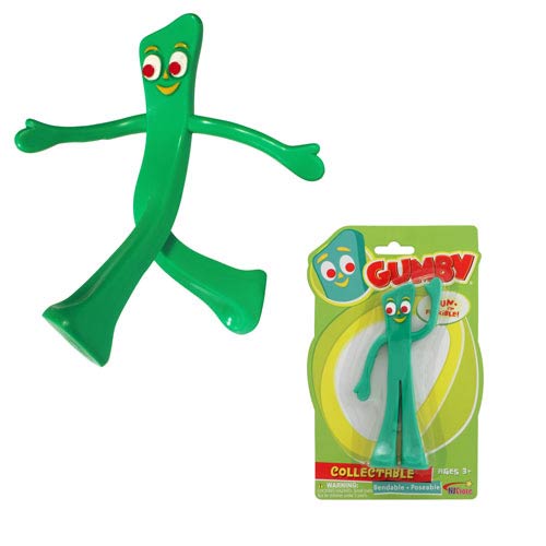 Gumby and Friends Gumby Bendable Figure — Birds Eye Blue.com