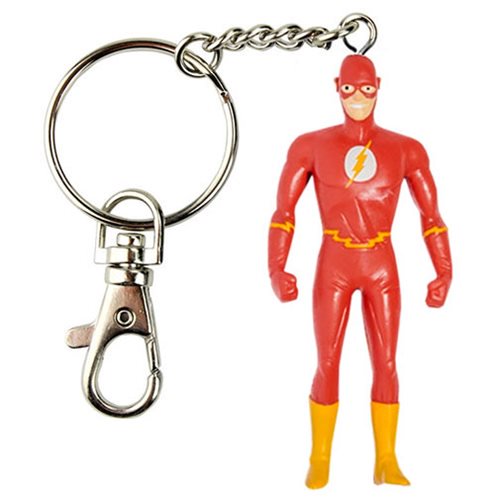 The Flash 3-Inch Bendable Figure Key Chain                  