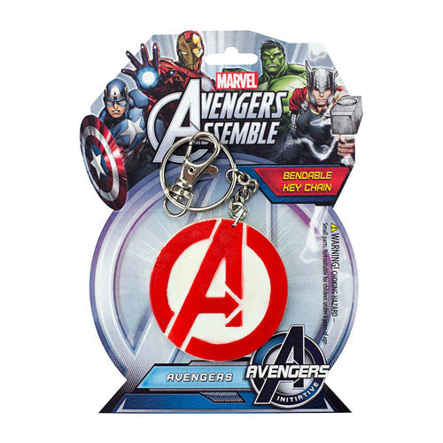 Avengers Logo 3-Inch Bendable Key Chain                     