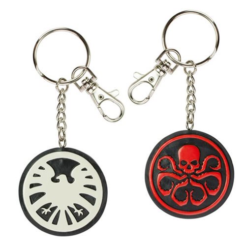 Marvel Agents of S.H.I.E.L.D. vs. Hydra Bendable Key Chain  