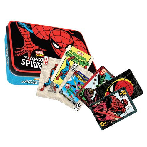 Spider-Man Marvel Comics Playing Card Tin                   