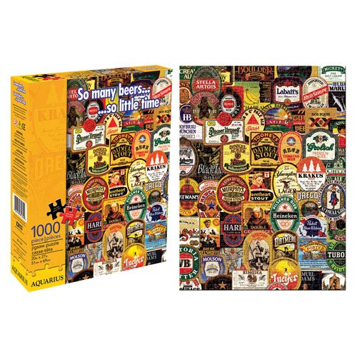 So Many Beers 1,000-Piece Puzzle                            