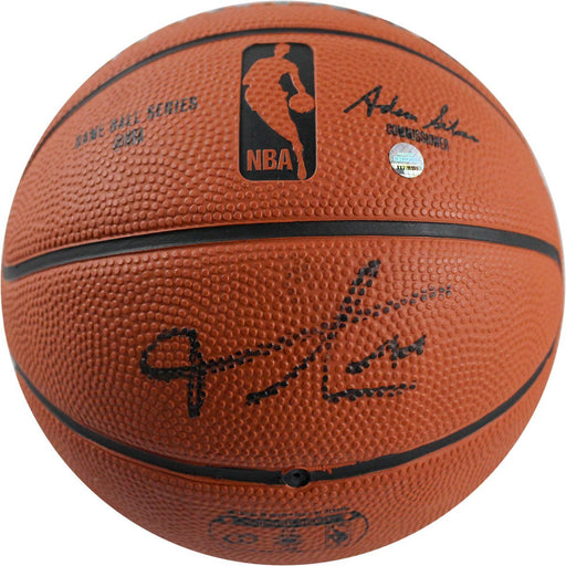 Frank Ntilikina Signed Mini Basketball