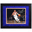 Frank Ntilikina Signed and Framed  'Dribbling vs. Nets' 8x10 Photo-  Flat Black Frame w/ Blue over Orange Matte