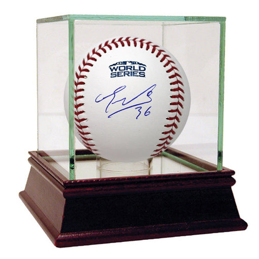 Eduardo Nunez Signed 2018 World Series Baseball        