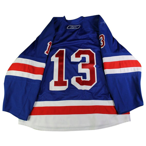 New York Rangers #13 Blue Issued Jersey