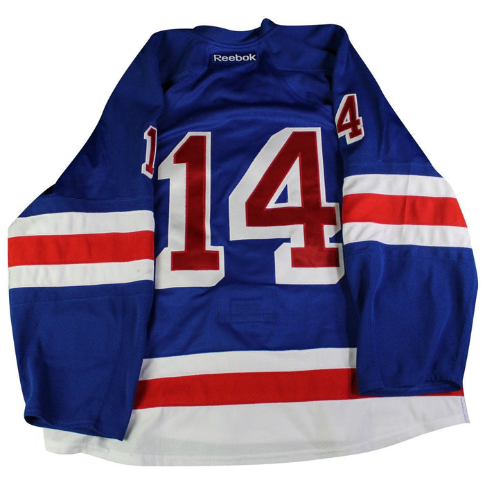 New York Rangers #14 Blue Issued Jersey