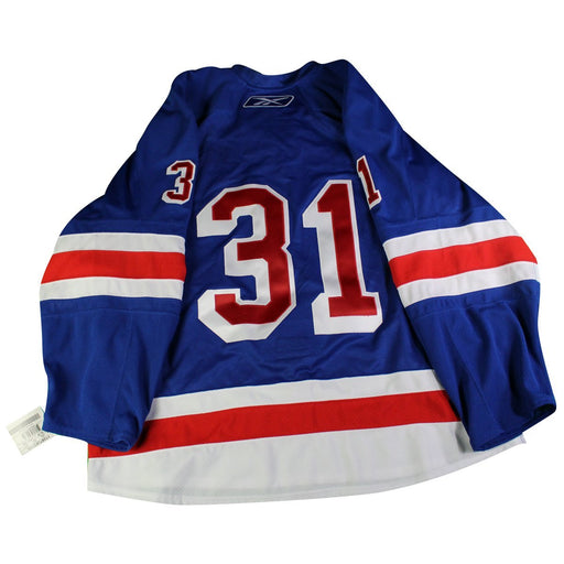 New York Rangers #31 Blue Issued Jersey