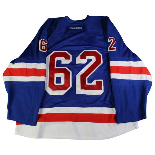 New York Rangers #62 Blue Issued Jersey