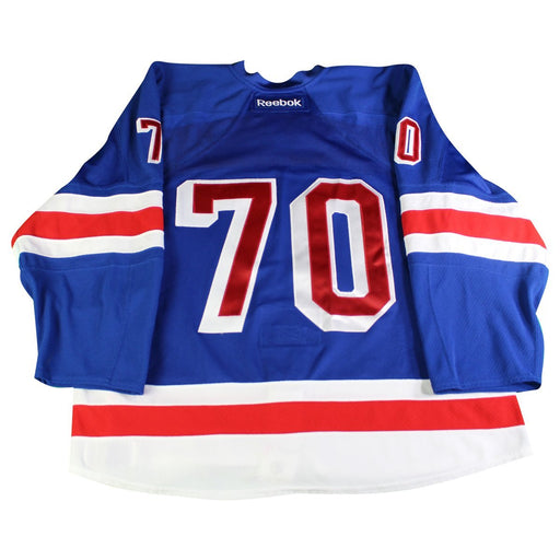 New York Rangers #70 Blue Issued Jersey