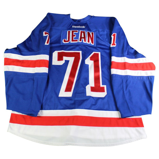 Jean #71 New York Rangers Blue Issued Jersey (Size 58+)