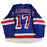 John Moore # 17 New York Ranger Blue Issued Jersey ( Size 56)