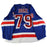 Reid Duke # 79 New York Ranger Blue Issued Jersey (58)