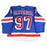 Timothy Gettinger # 97 New York Ranger Blue Issued Jersey (Size 56)