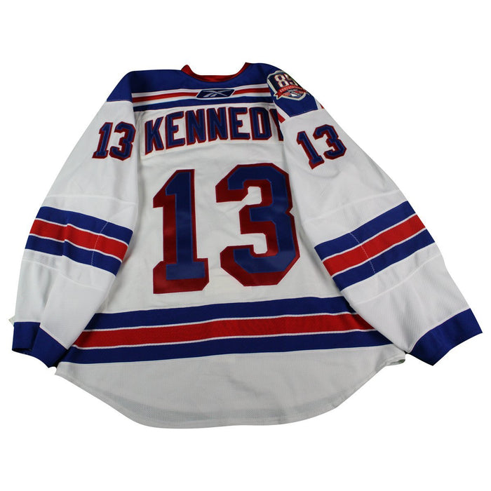 Kennedy #13 New York Rangers White Issued Jersey (Size 56)